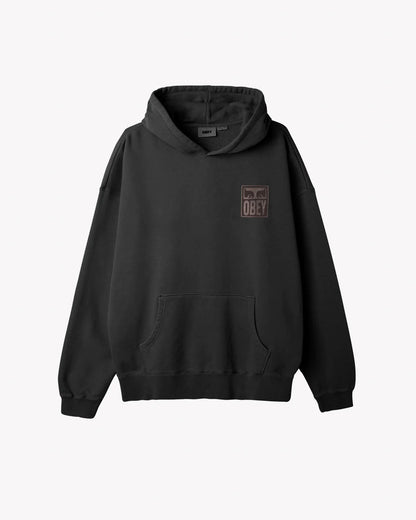 EYES ICON EXTRAHEAVY PULLOVER BLACK