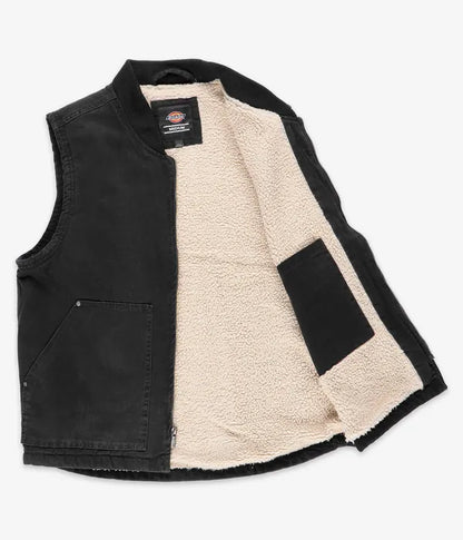 DUCK CANVAS VEST stone