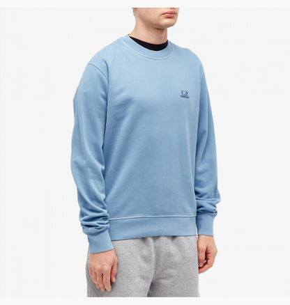 Diagonal Fleece Crew Sweat