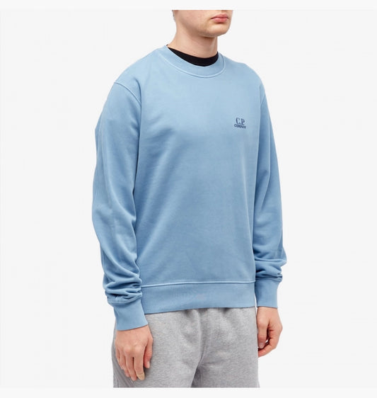 Diagonal Fleece Crew Sweat