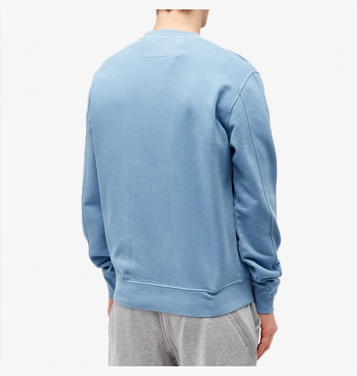 Diagonal Fleece Crew Sweat