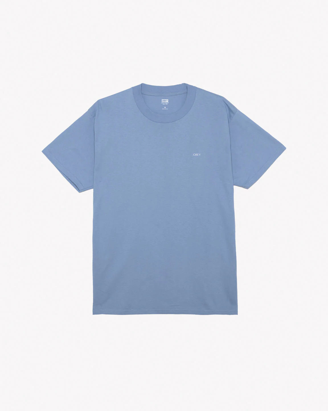 RIPPED ICON CLASSIC T-SHIRT AZZURRA