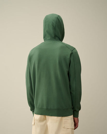 Light Fleece Zipped Hoodie