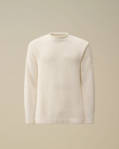 Lambswool GRS Boxy Crew Neck Knit