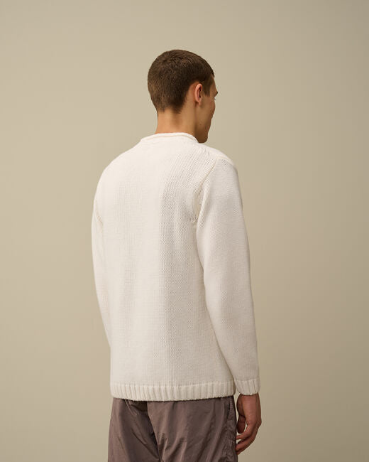 Lambswool GRS Boxy Crew Neck Knit