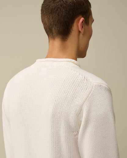 Lambswool GRS Boxy Crew Neck Knit