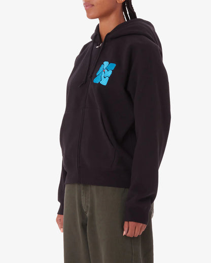 FLORA ZIP HOOD