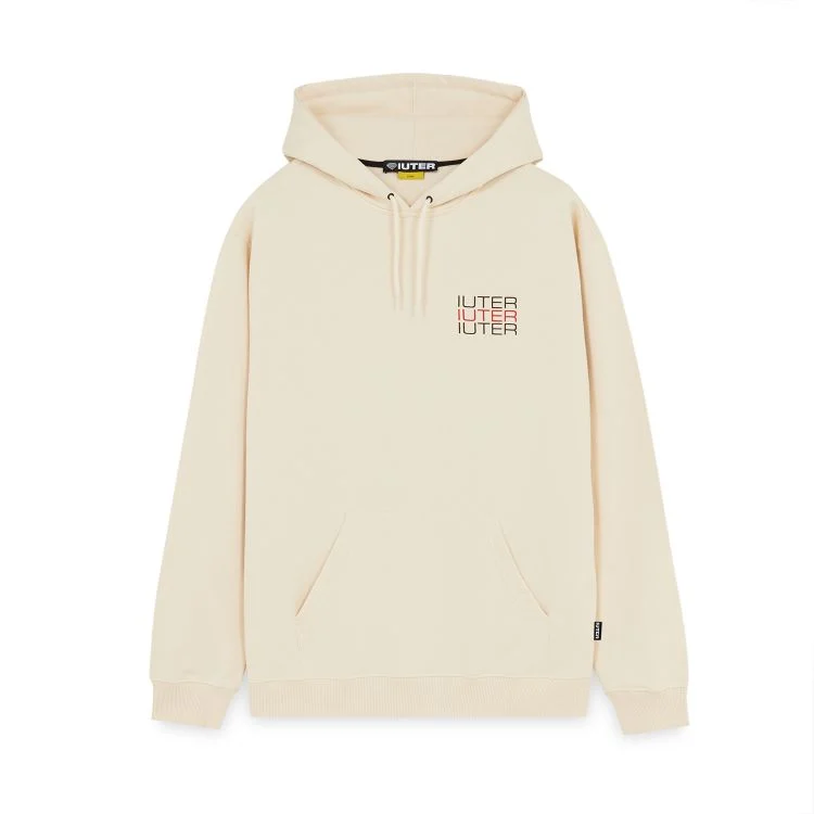 SPINE SKULLS HOODIE BEIGE