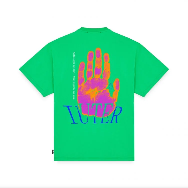 HAND TEE GREEN