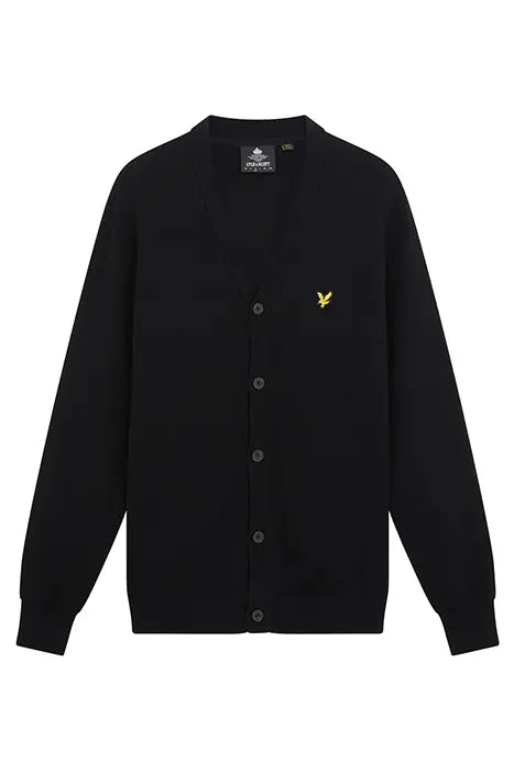 CARDIGAN JET BLACK KN2100VC