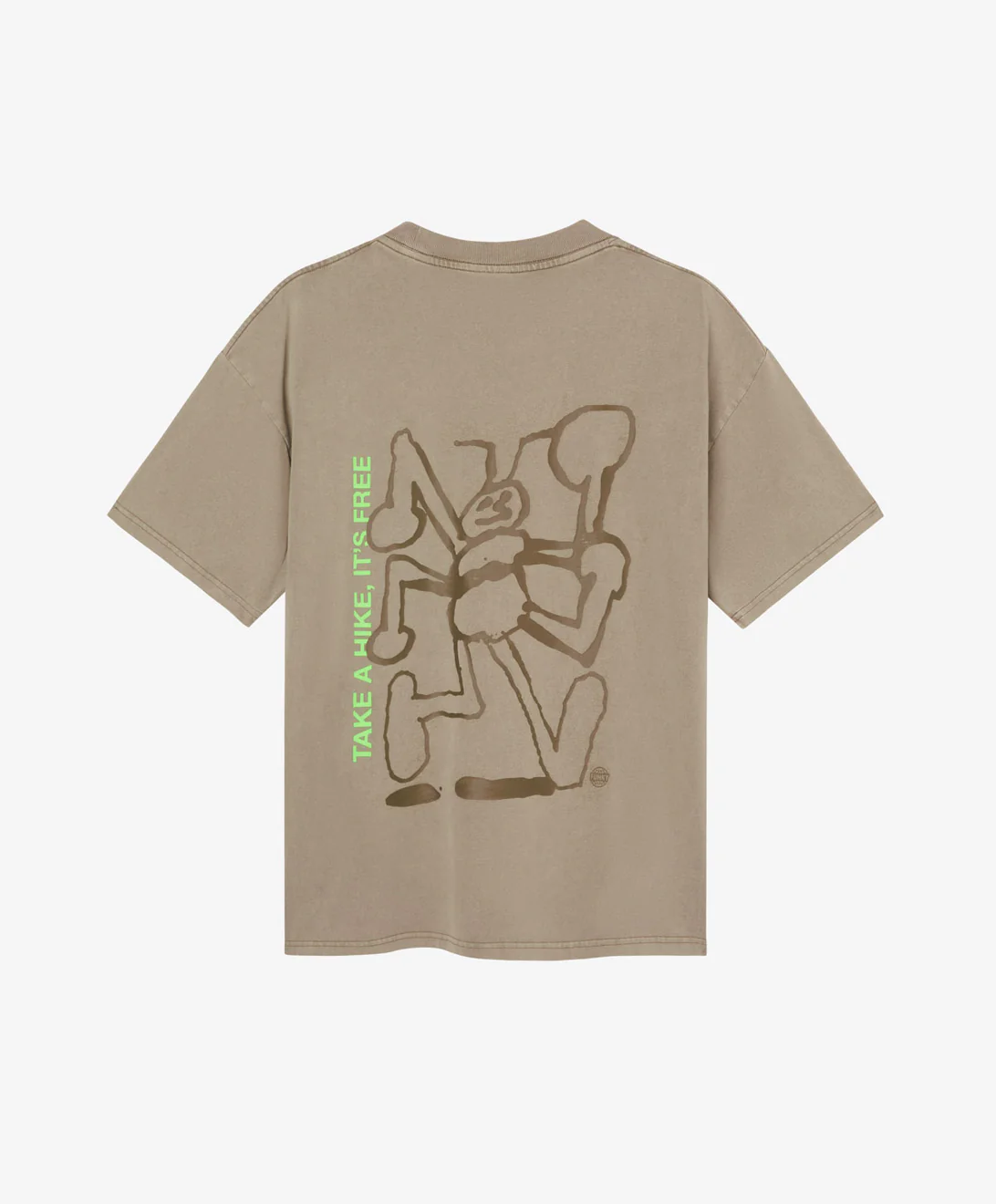 HIKE TEE WASHED SAND