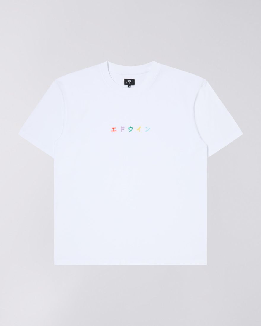 KATAKANA EMBROIDERY T-SHIRT